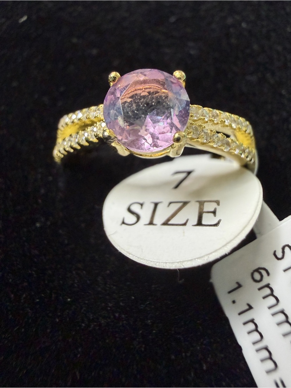 Mystic Topaz Size 7 Ring